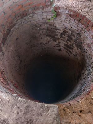 Inside a Dry Well